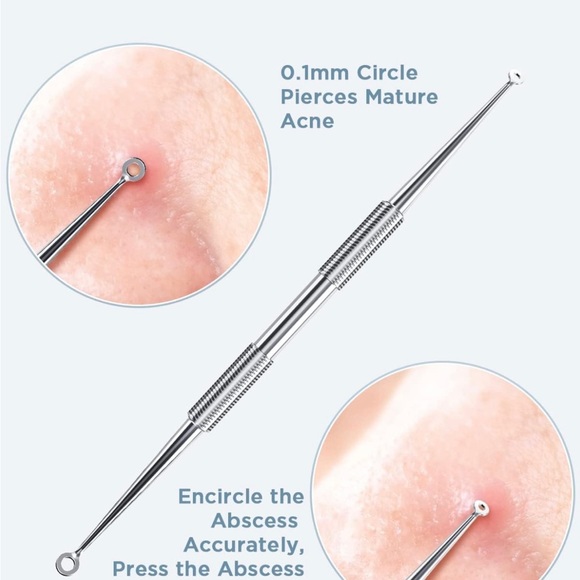 Blackhead Remover Tool, Pimple Popper Tool Kit - Picture 7 of 7